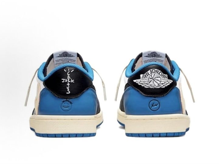 Jordan &times; Travis Scott &times; Fragment AJ1 Low 三方联名球鞋 &middot; 5