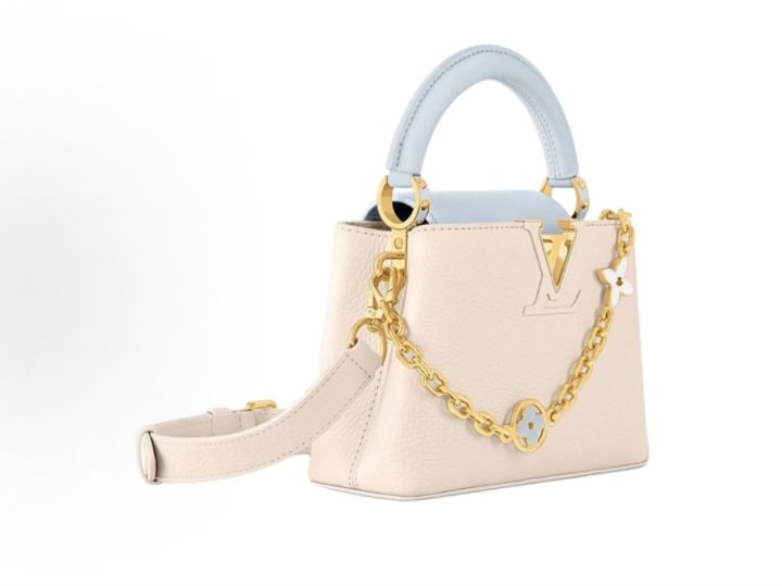 Louis Vuitton Capucines Mini 拼色皮革手袋 &middot; 2