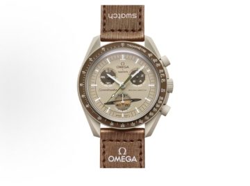 Swatch×OMEGA MoonSwatch 土星42mm石英计时表