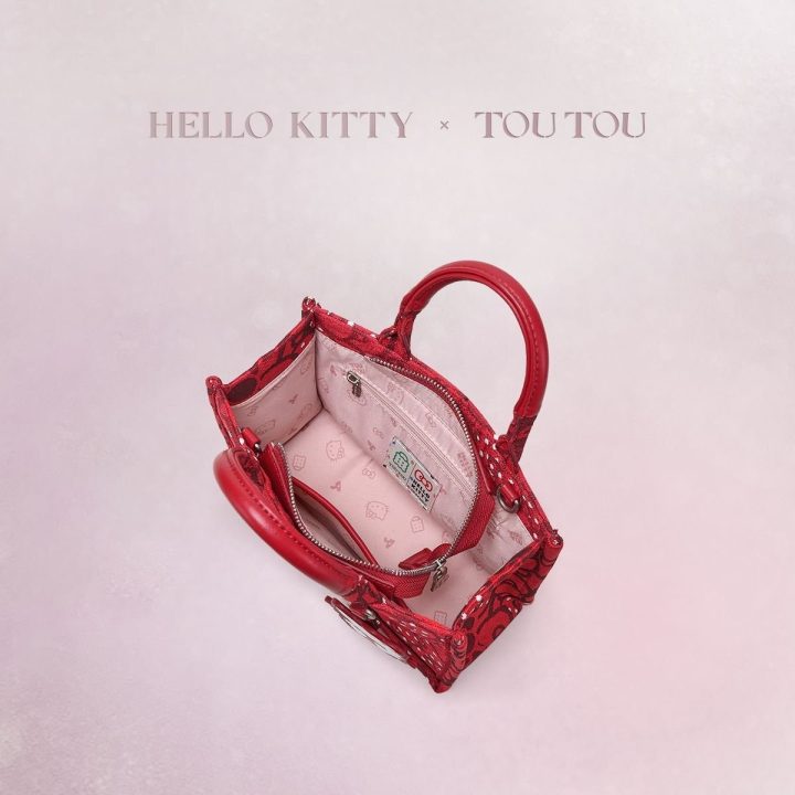 TOUTOU&times;Hello Kitty 小福叠红色托特包 &middot; 5