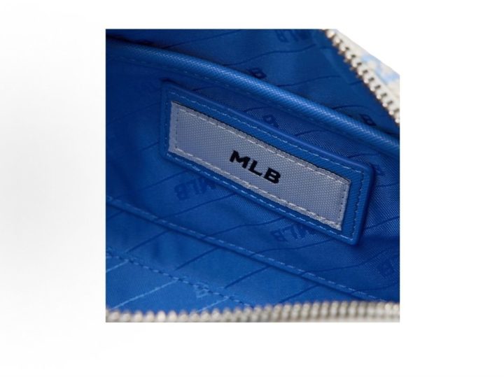 MLB Monogram 蓝色NY提花手提斜挎包 &middot; 6