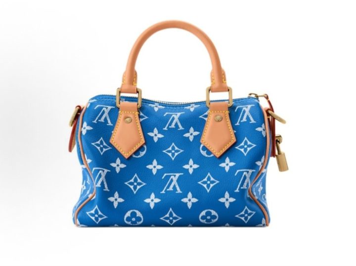 Louis Vuitton Speedy P9 Bandouli&egrave;re 20 蓝色手袋 &middot; 4