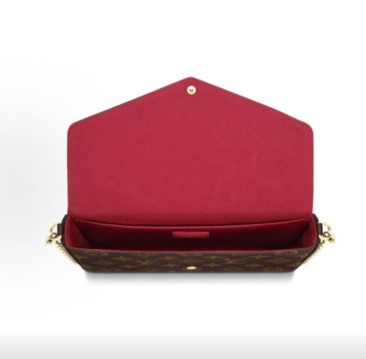 Louis Vuitton Pochette F&eacute;licie 老花链条包 &middot; 3