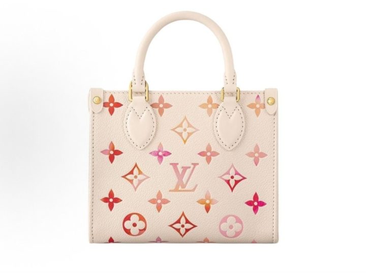 Louis Vuitton OnTheGo BB 白色彩色老花手袋 &middot; 1