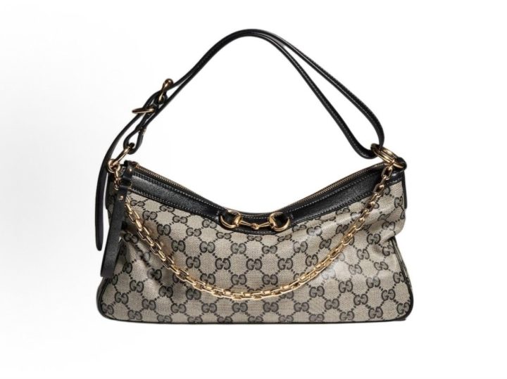 GUCCI Starlet 中号GG帆布马衔扣肩包 &middot; 1