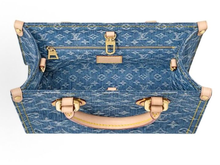 LOUIS VUITTON ONTHEGO PM 蓝牛仔丹宁 &middot; 4