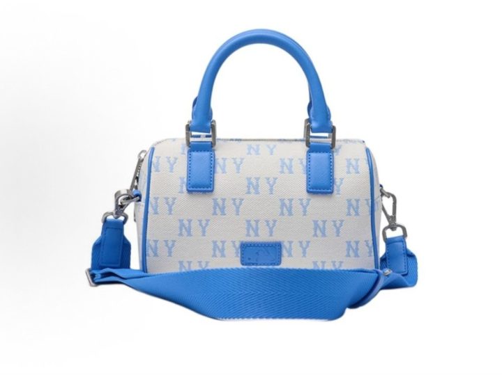 MLB Monogram 蓝色NY提花手提斜挎包 &middot; 5