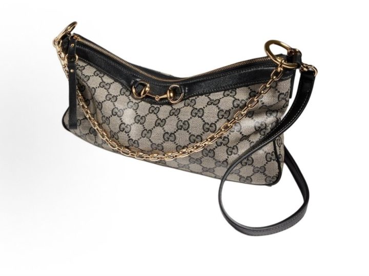 GUCCI Starlet 中号GG帆布马衔扣肩包 &middot; 5