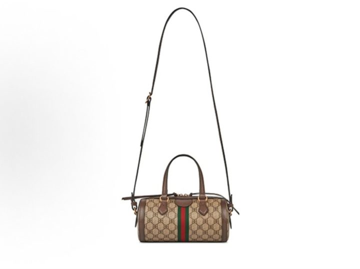 GUCCI &times; BALENCIAGA The Hacker Project 米色 Boston 小号波士顿包 &middot; 3