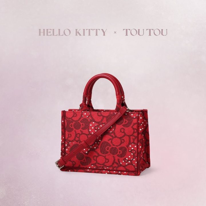TOUTOU&times;Hello Kitty 小福叠红色托特包 &middot; 4