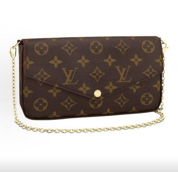 Louis Vuitton Pochette Félicie 老花链条包