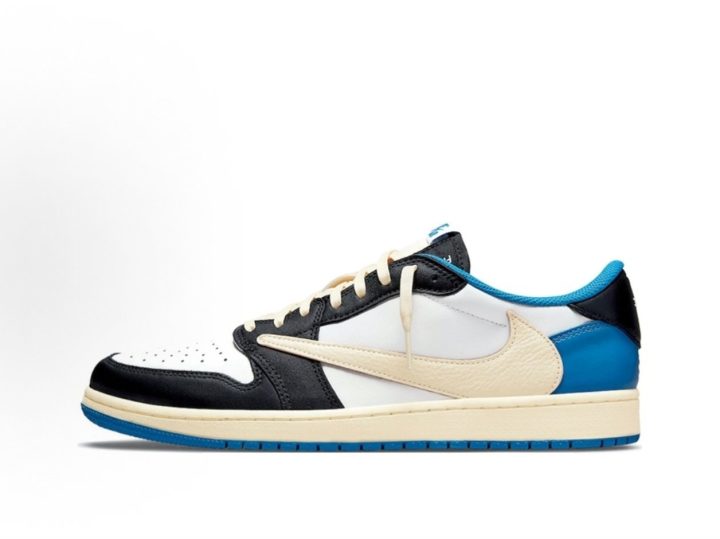 Jordan &times; Travis Scott &times; Fragment AJ1 Low 三方联名球鞋 &middot; 1