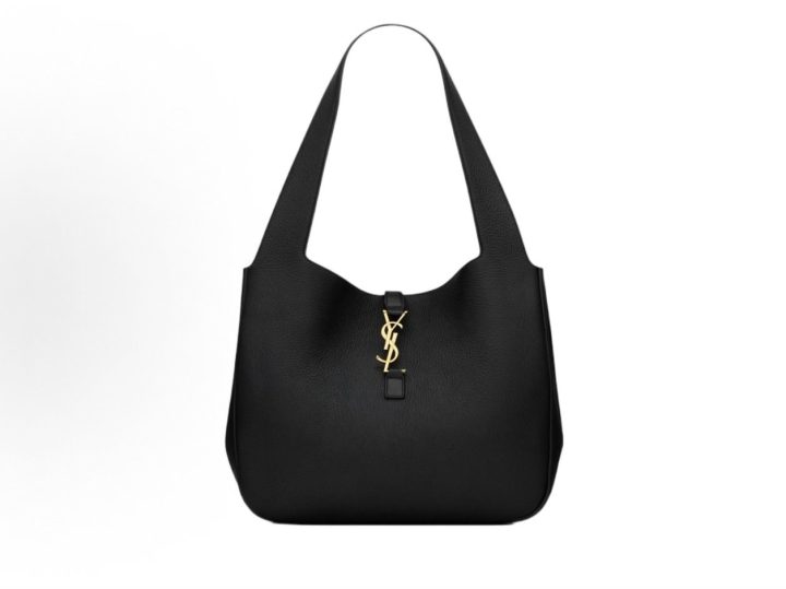 Saint Laurent Bea 黑色鹿皮大号托特包 &middot; 2
