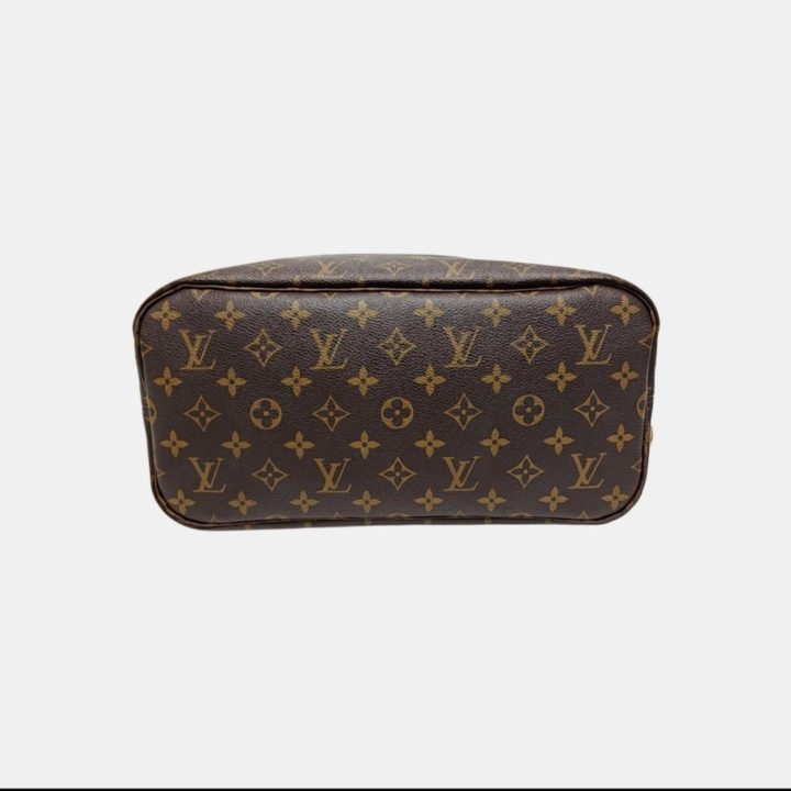 Louis Vuitton NEVERFULL 中号棕色老花涂层帆布托特包 &middot; 6