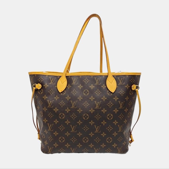 Louis Vuitton NEVERFULL 中号棕色老花涂层帆布托特包 &middot; 5
