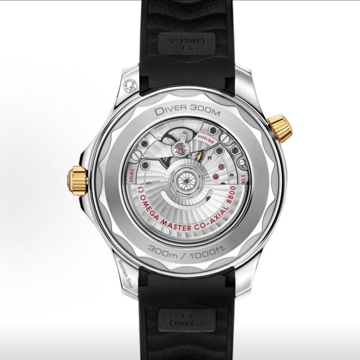 OMEGA 欧米茄 Seamaster Diver 300M 42mm 黑盘间金橡胶带腕表 &middot; 3