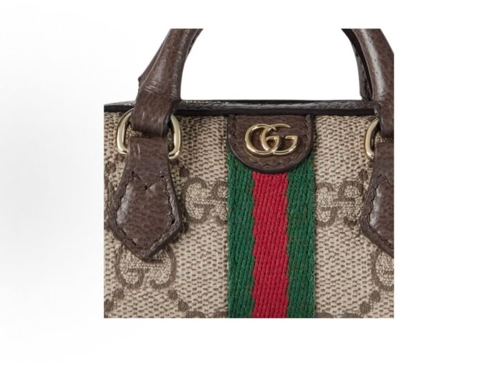 GUCCI Ophidia GG Supreme 迷你零钱包挂件 &middot; 4