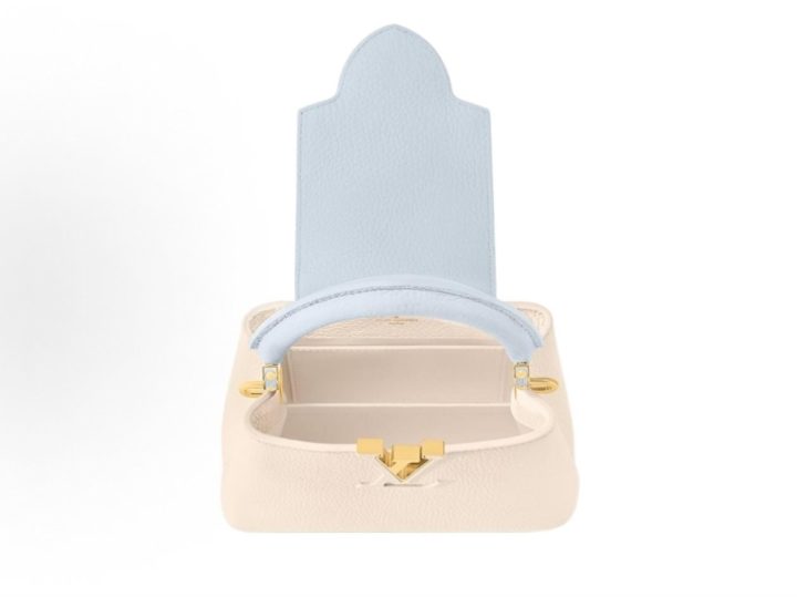 Louis Vuitton Capucines Mini 拼色皮革手袋 &middot; 3