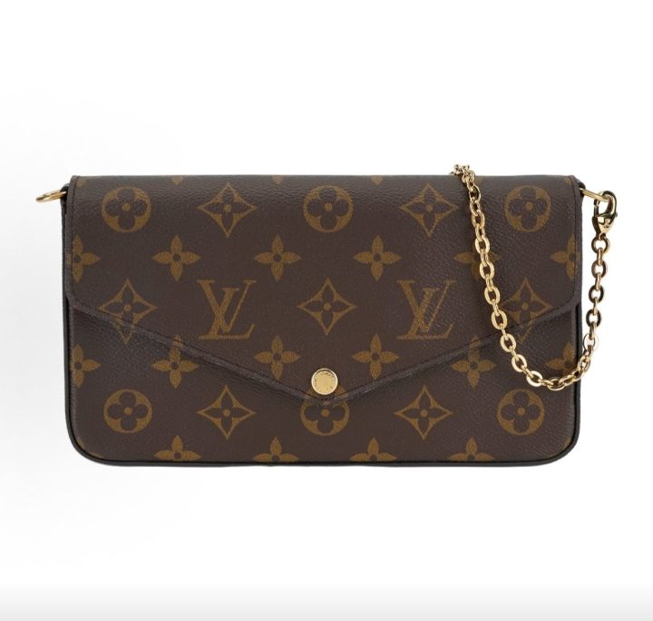 Louis Vuitton Pochette F&eacute;licie 老花链条包 &middot; 7