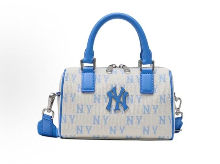 MLB Monogram 蓝色NY提花手提斜挎包 &middot; 1