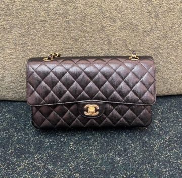 CHANEL CLASSIC FLAP 中号菱格金扣链条包（配色待核实）