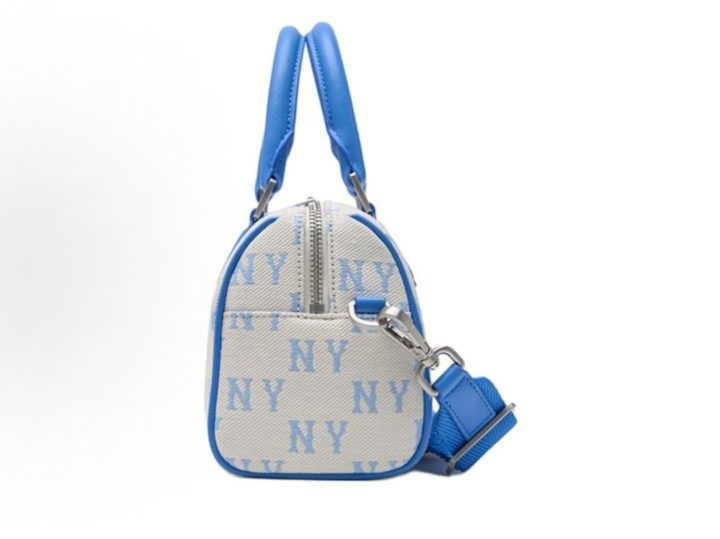 MLB Monogram 蓝色NY提花手提斜挎包 &middot; 4