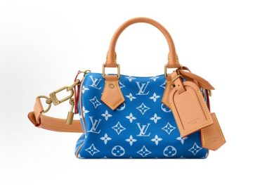 Louis Vuitton Speedy P9 Bandoulière 20 蓝色手袋
