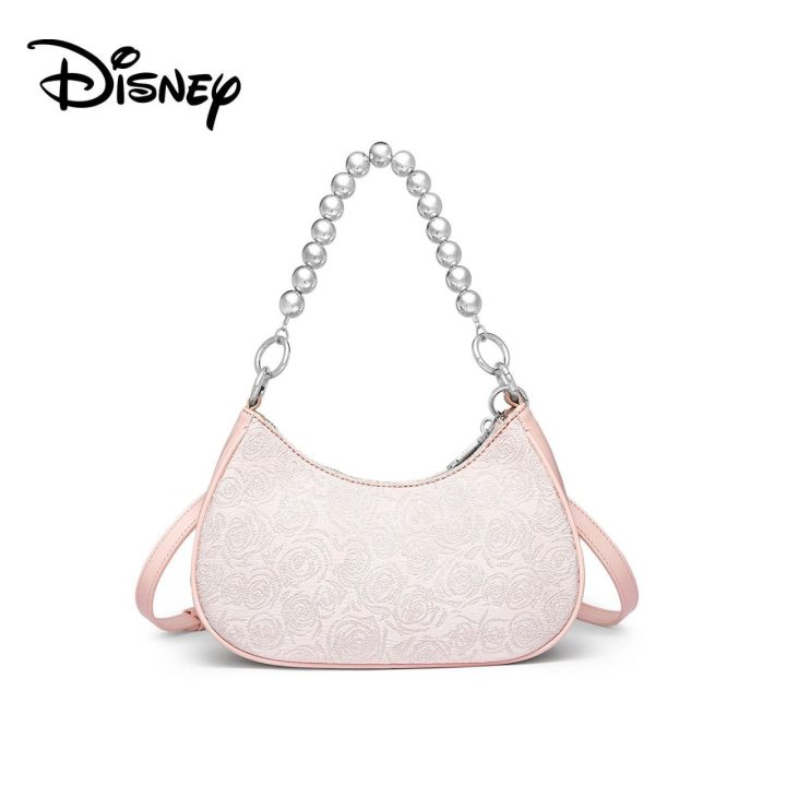 Disney 迪士尼粉色新月腋下包 &middot; 3