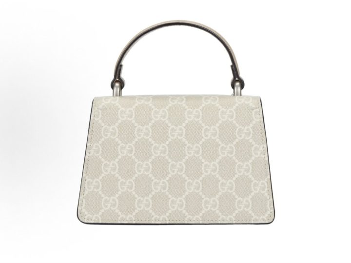 GUCCI Dionysus 米色 GG Supreme 迷你手提链条包 &middot; 3