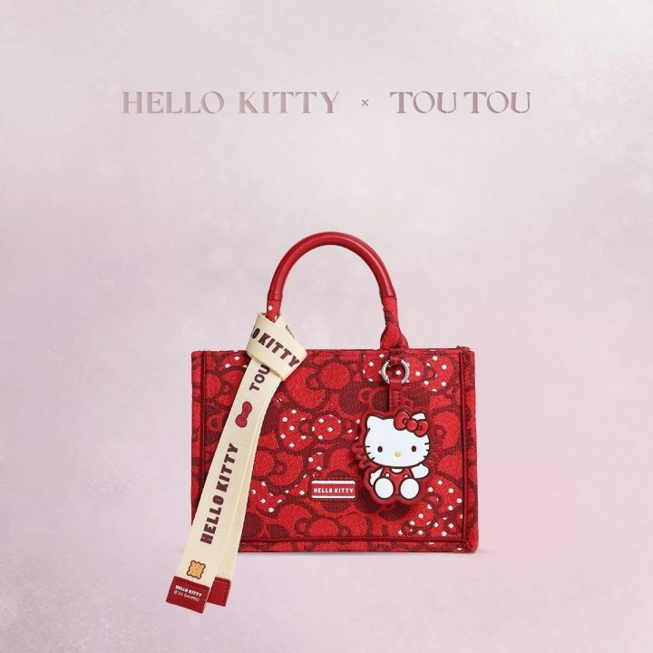 TOUTOU&times;Hello Kitty 小福叠红色托特包 &middot; 1