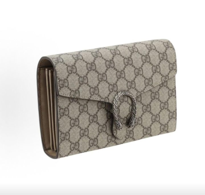 GUCCI Dionysus GG Supreme 虎头扣链条钱包 &middot; 2