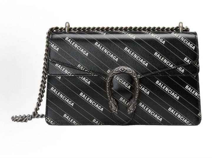 GUCCI &times; BALENCIAGA The Hacker Project Dionysus 黑色链条包 &middot; 1