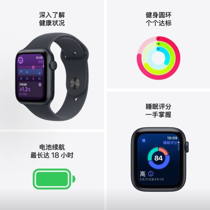 Apple Watch SE 3 铝金属智能腕表 &middot; 3