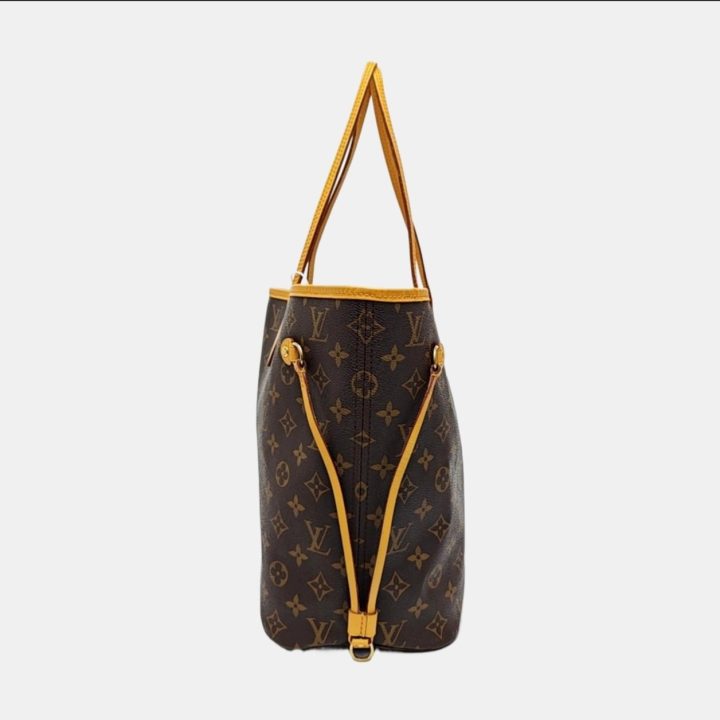 Louis Vuitton NEVERFULL 中号棕色老花涂层帆布托特包 &middot; 3