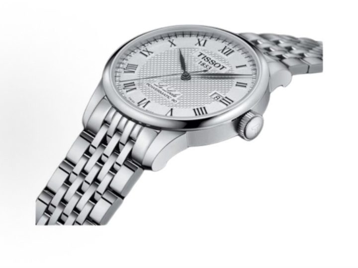 TISSOT 天梭力洛克39.3mm银色盘自动机械表 &middot; 2