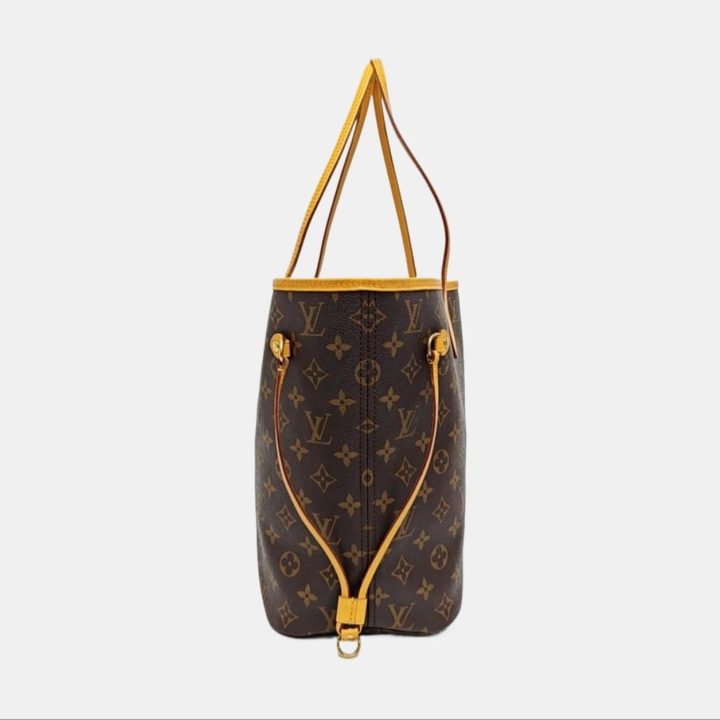 Louis Vuitton NEVERFULL 中号棕色老花涂层帆布托特包 &middot; 4