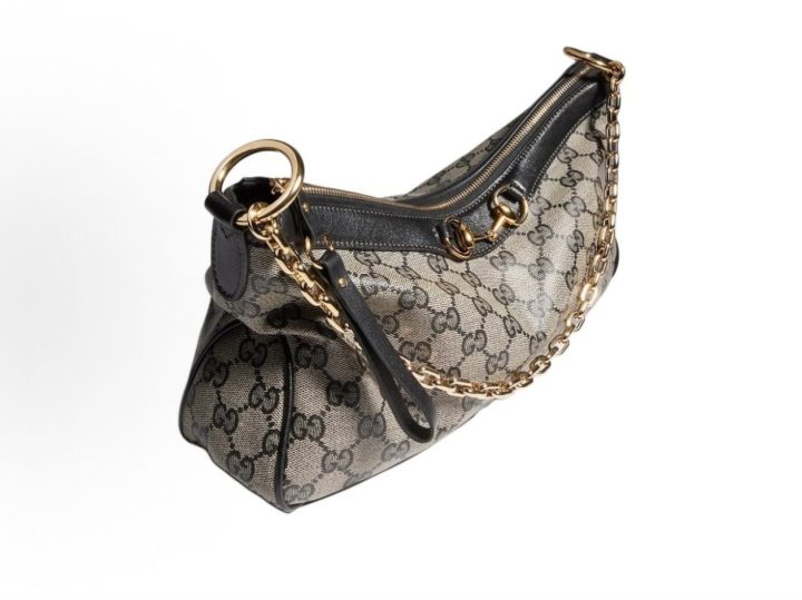 GUCCI Starlet 中号GG帆布马衔扣肩包 &middot; 4