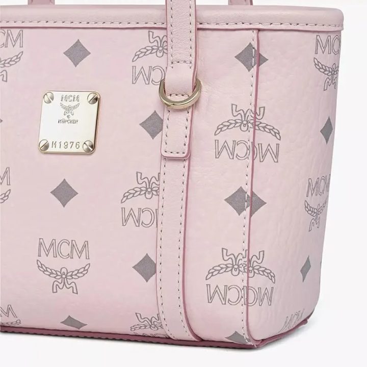 MCM TONI 轻雾粉迷你托特包 &middot; 4