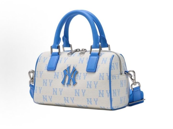 MLB Monogram 蓝色NY提花手提斜挎包 &middot; 3