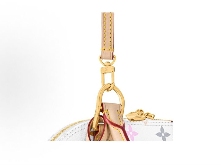 Louis Vuitton&times;村上隆 Alma BB 白色彩色老花手袋 &middot; 5
