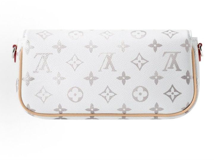 Louis Vuitton Wallet On Chain Ivy 白色老花链条包 &middot; 3