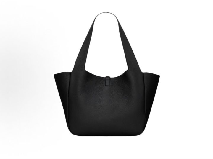 Saint Laurent Bea 黑色鹿皮大号托特包 &middot; 5