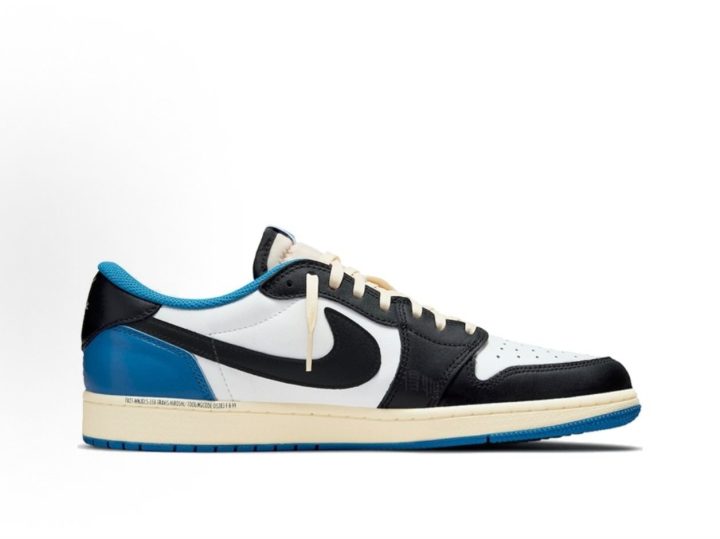 Jordan &times; Travis Scott &times; Fragment AJ1 Low 三方联名球鞋 &middot; 2
