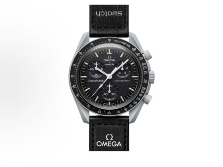 Swatch&times;OMEGA MoonSwatch 黑色42mm石英计时表 &middot; 1