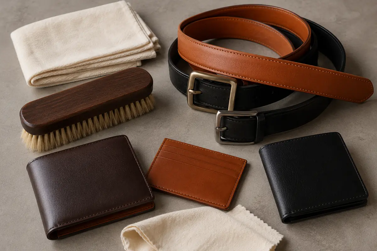 How to Care for Belts, Wallets and Small Leather Accessories