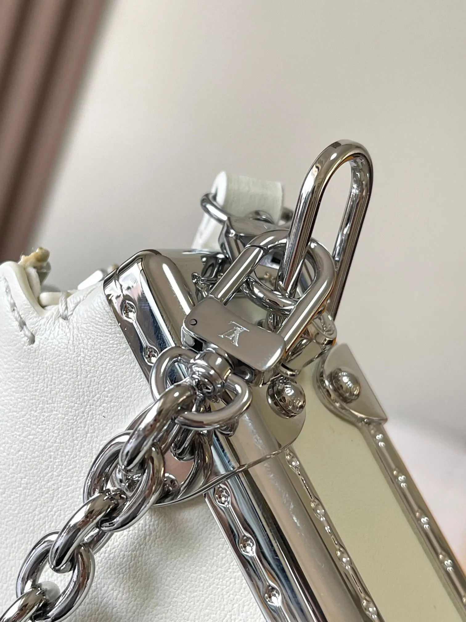 Louis Vuitton White Shoulder Bag