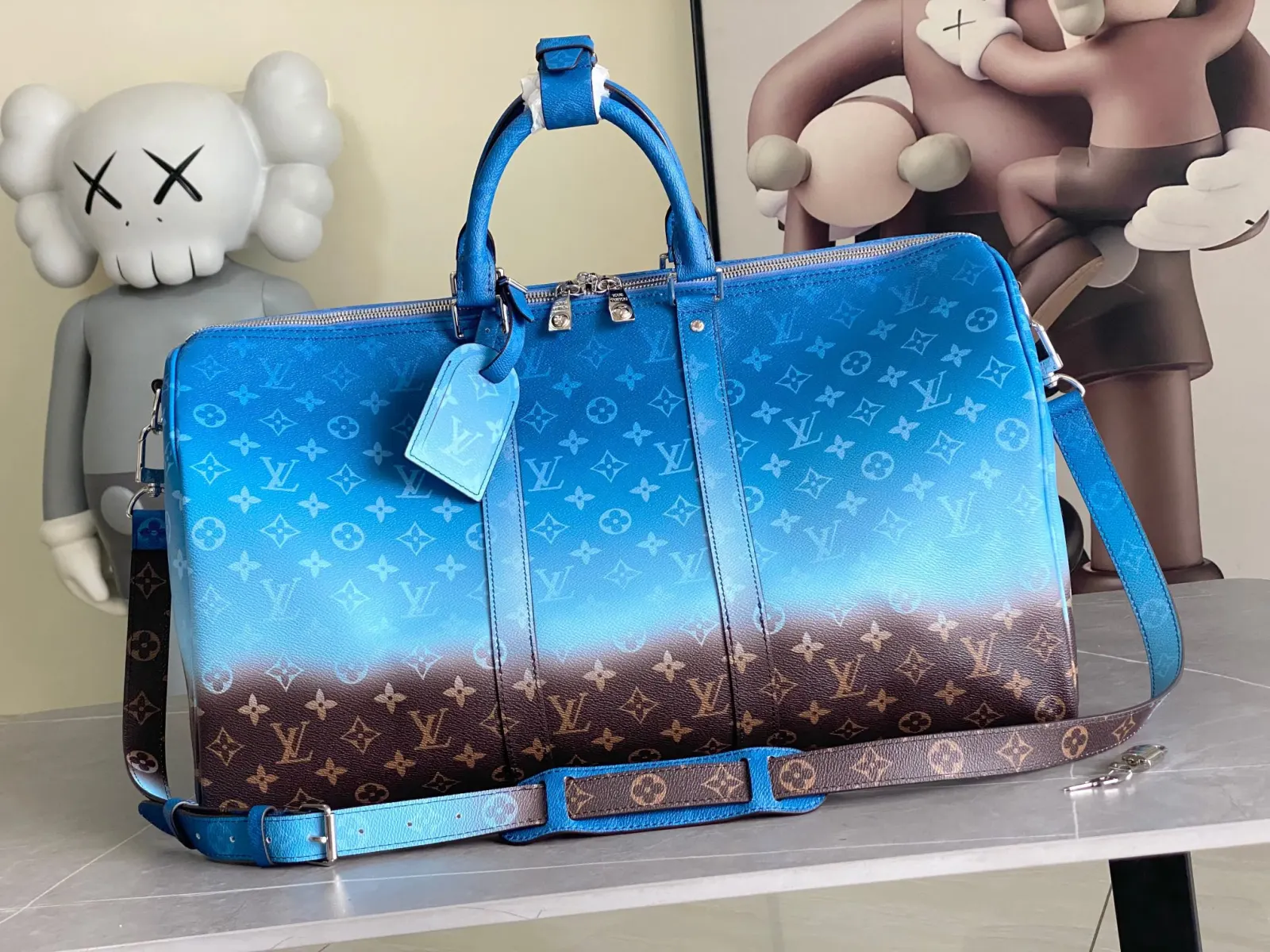 Keepall 帆布 旅行包 大容量旅行款