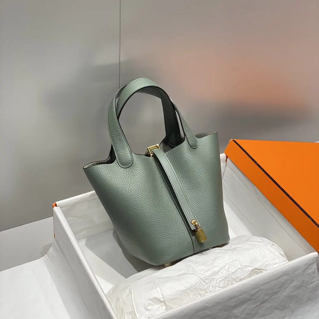 Hermes Picotin 牛皮 水桶包 18cm 經典款