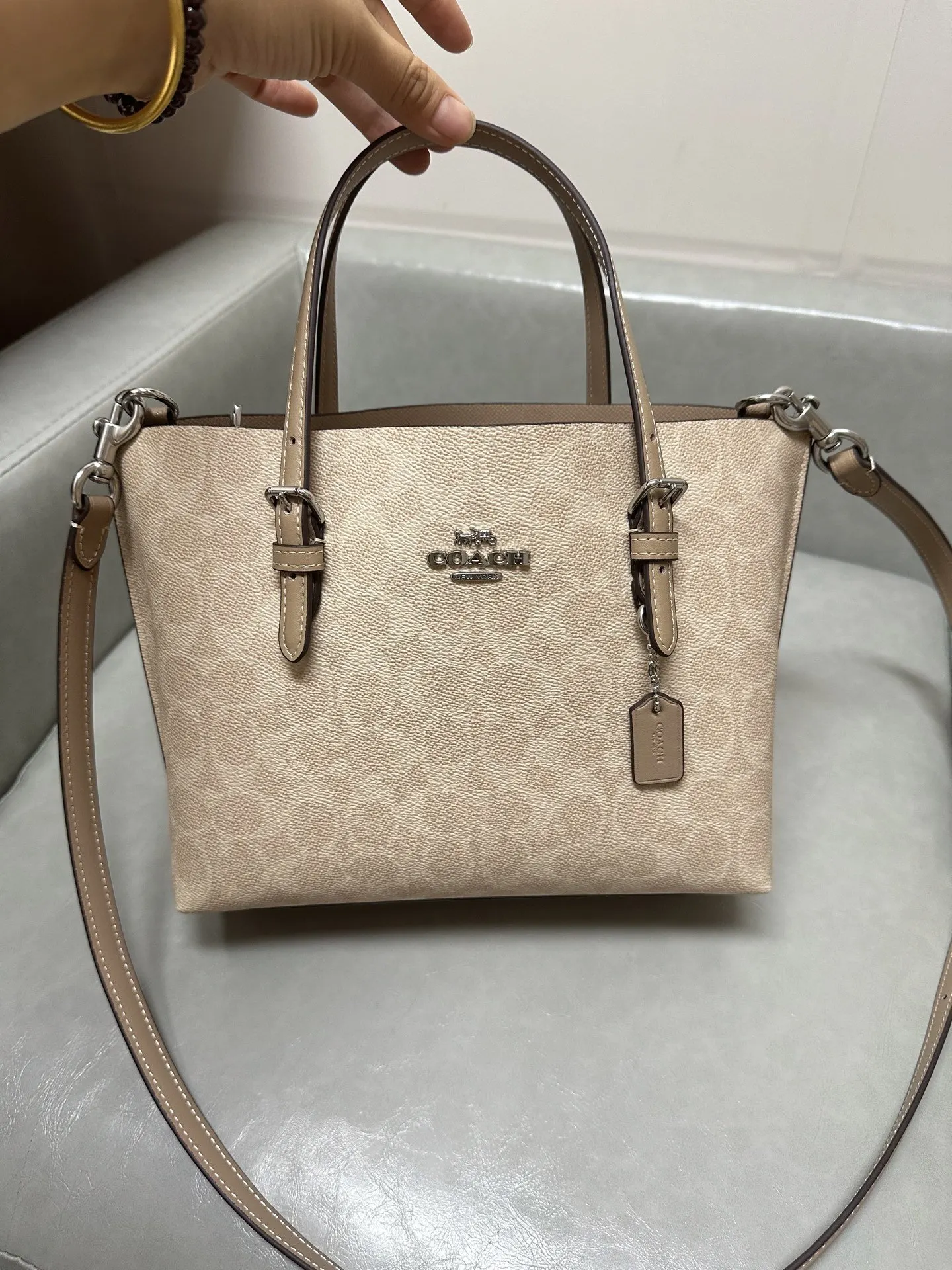 Coach 帆布 托特包 大容量托特款