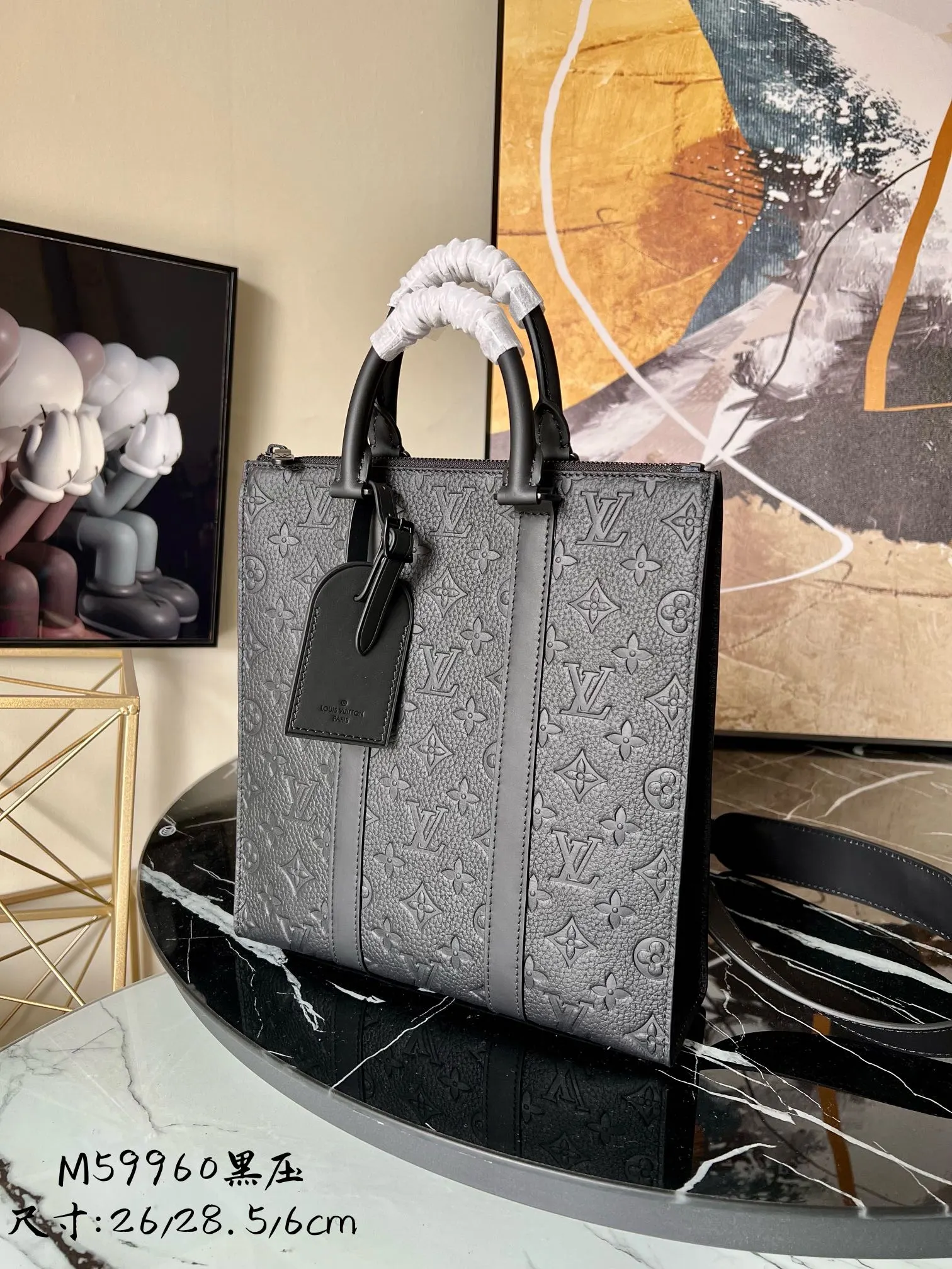 LV 帆布 全皮压花 公文包系列 手袋向典藏 商務通勤款